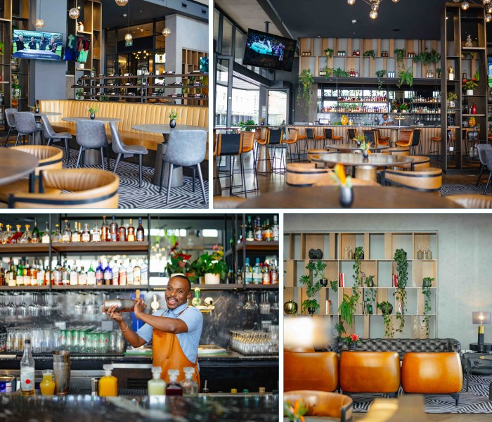 Archer Bar & Eatery, inside the Johannesburg Marriott Hotel Melrose Arch